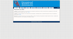 Desktop Screenshot of orainc.com